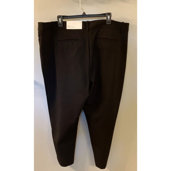 Liz Claiborne  Dress Pants  Emma Classic Straight Leg Ankle Black Size 18W NWT - Picture 9 of 9